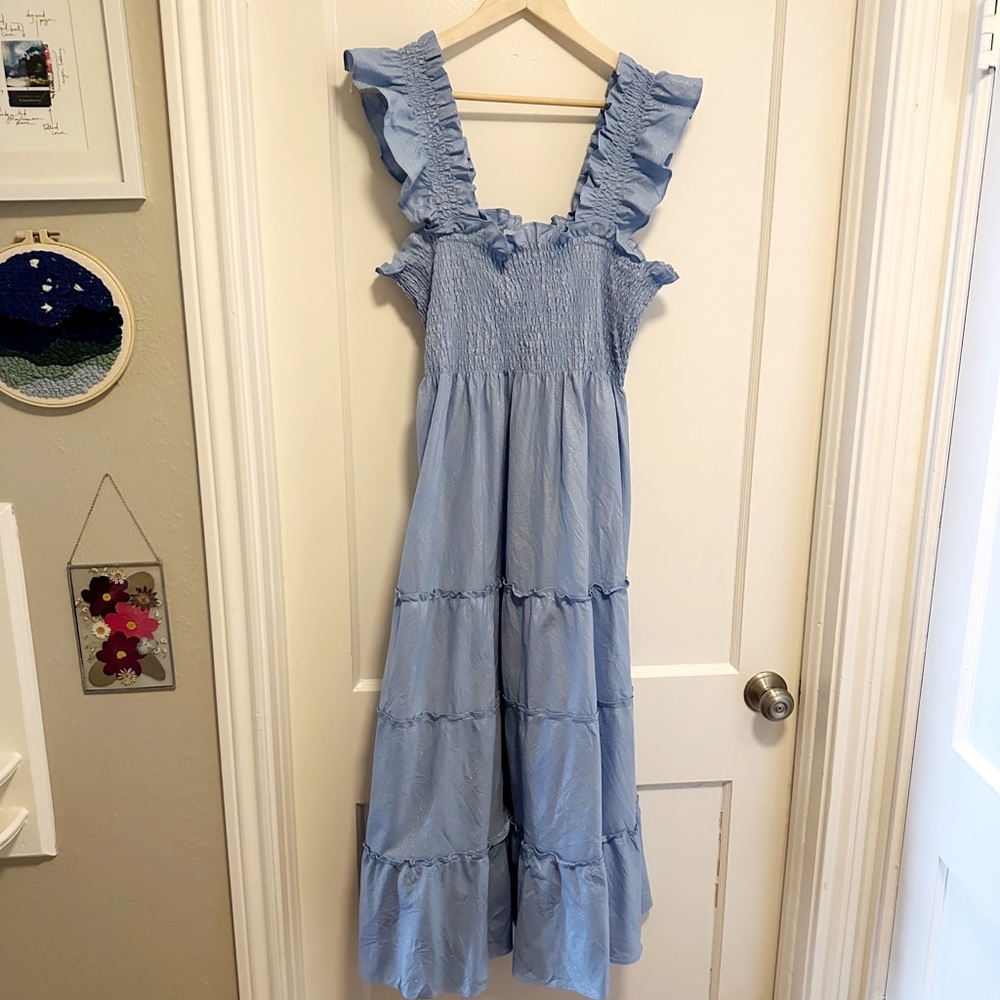 Hill House Blue Maxi Dress